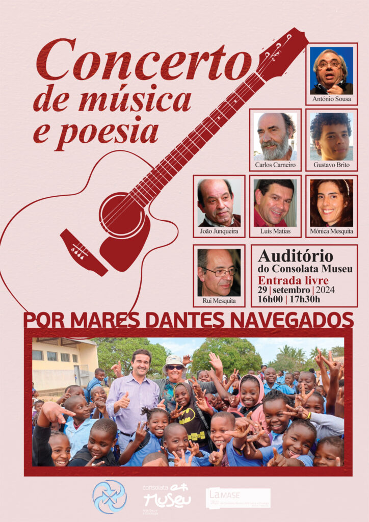 Concerto de música e poesia – 29 de Setembro, Museu da Consolata